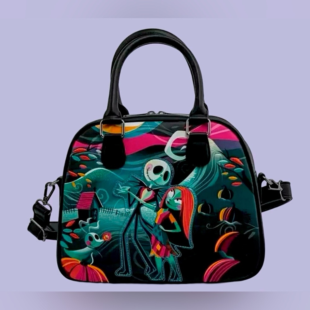 LoungeFly Disney Nightmare Before Christmas Crossbody Bag Halloween